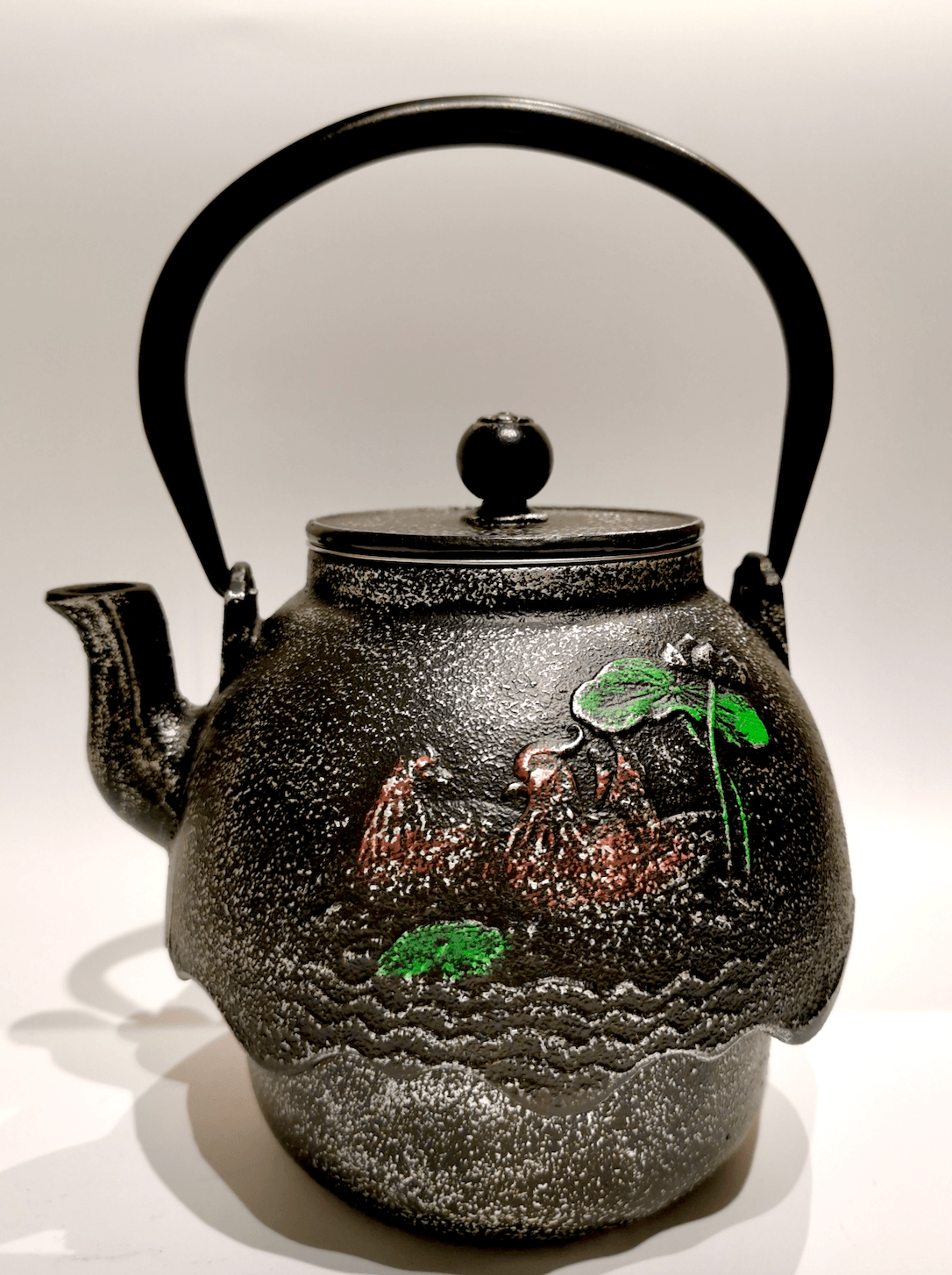 Cast Iron Teapot-Oshidori - J Mart