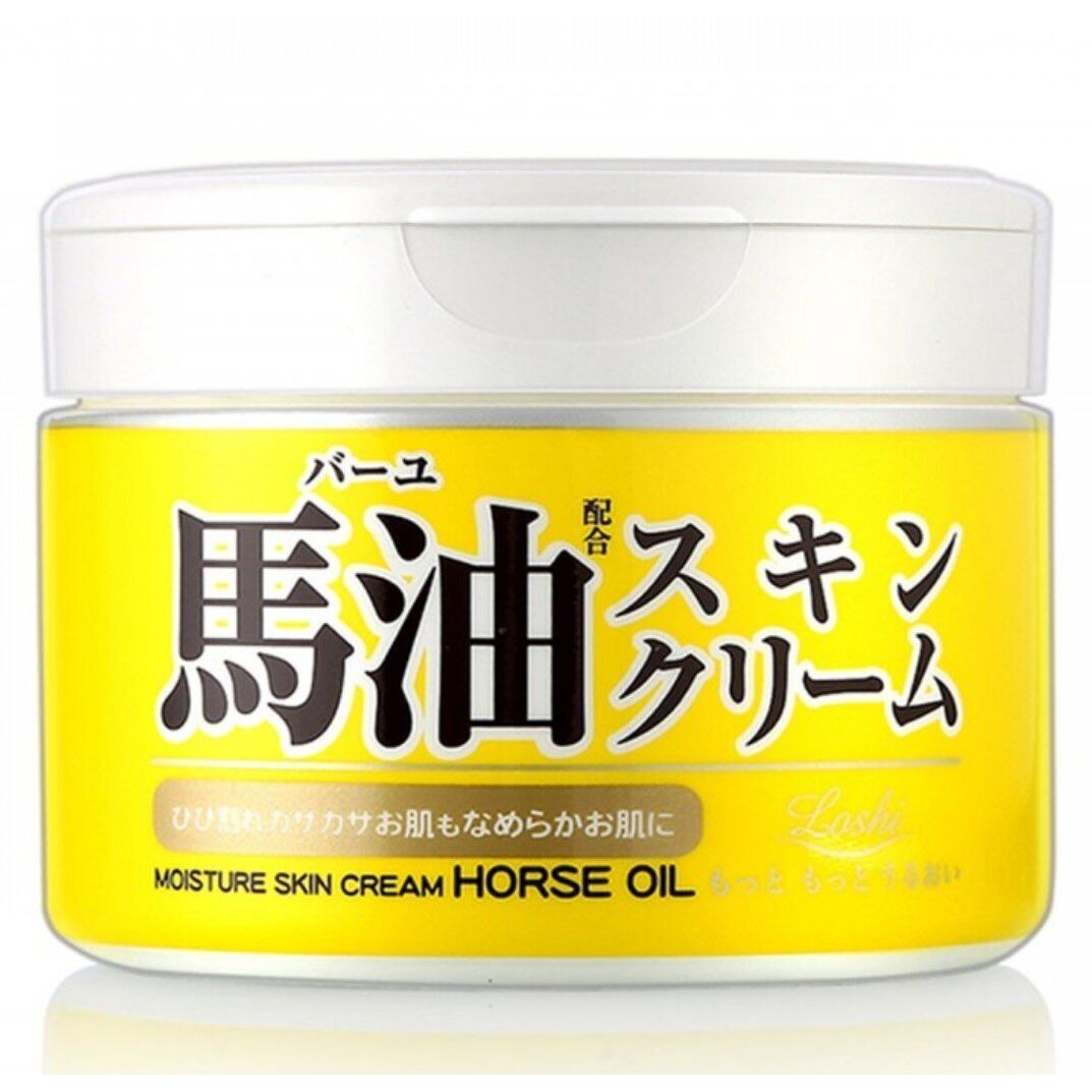 Loshi Moist Aid Horse Oil Skin Cream 220g