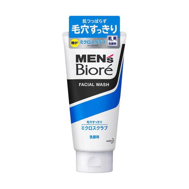 Kao Mens Biore micro scrub face wash 130g - J Mart