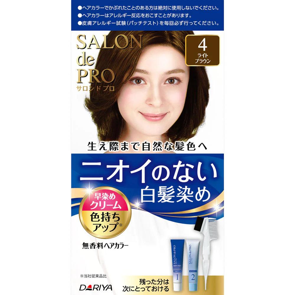 Dariya Salon de Pro gray hair cream colour 4 - J Mart