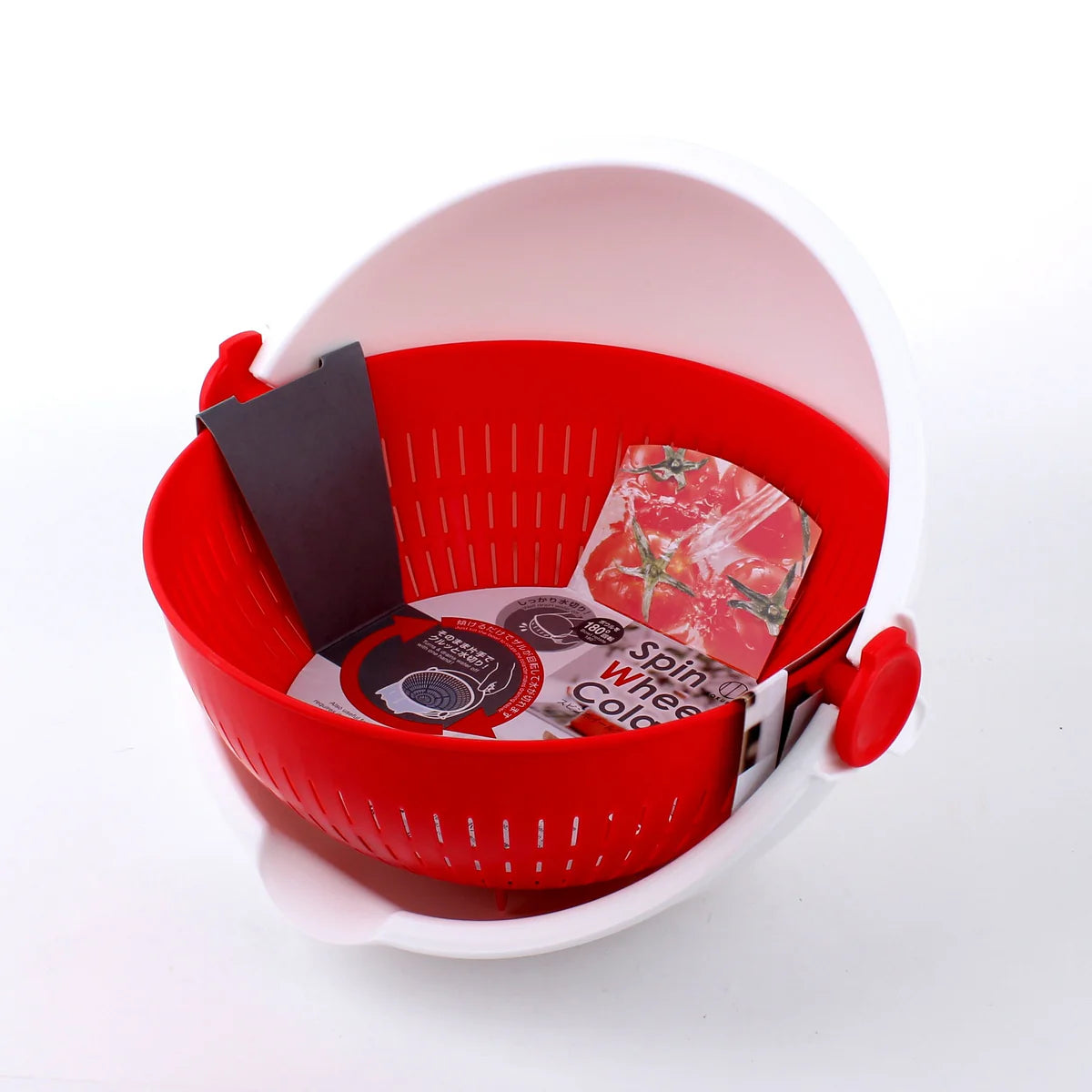 Spin Wheel Colander Large (Red Drainer)