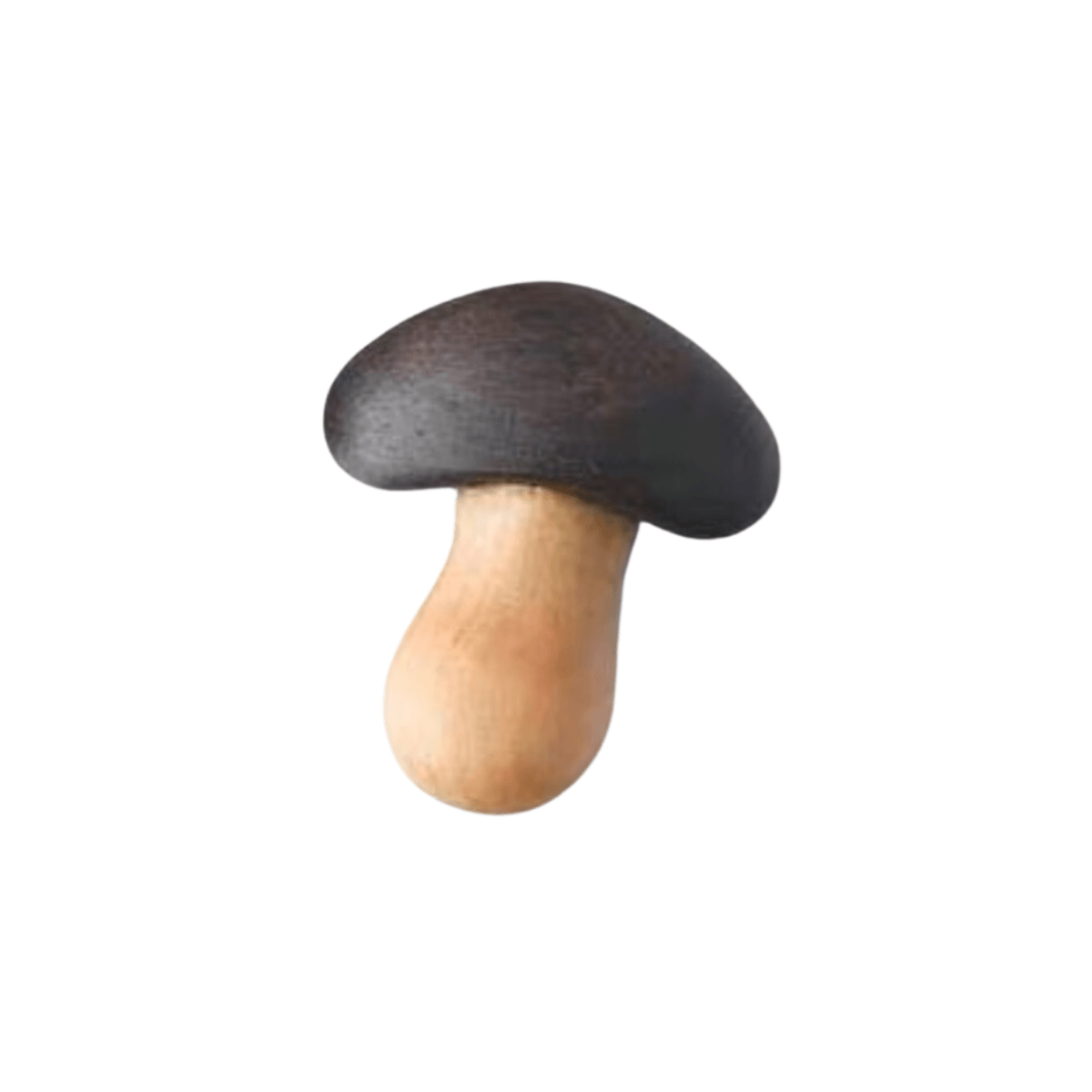 YAMAKO wooden mushroom shape chopstick rest/each (Dark Brown) - J Mart