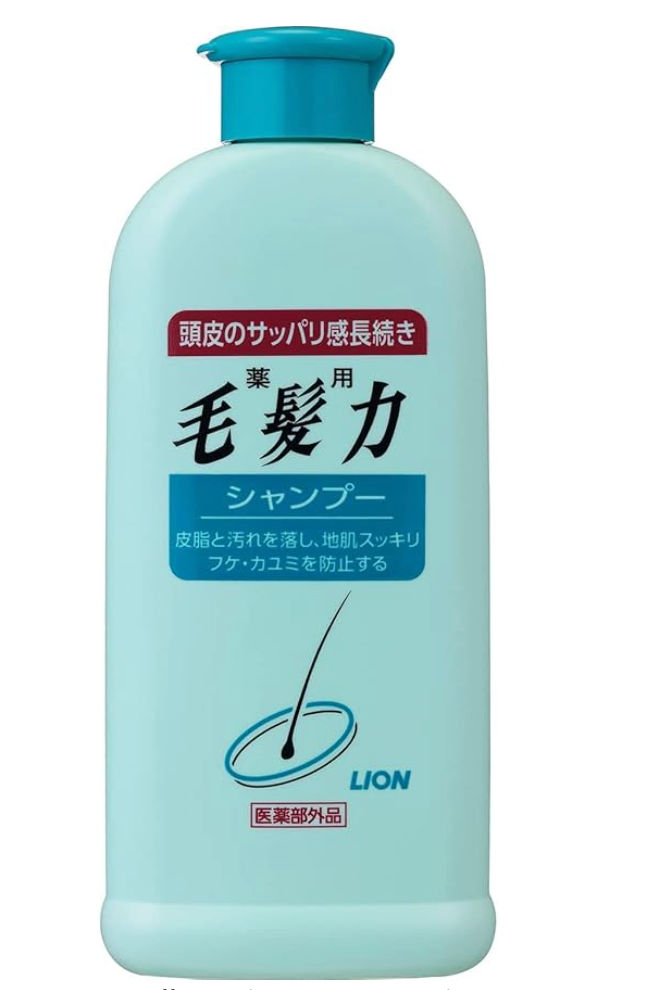 Lion Mouhatsuryoku Medicated Hair Power Shampoo 200ml