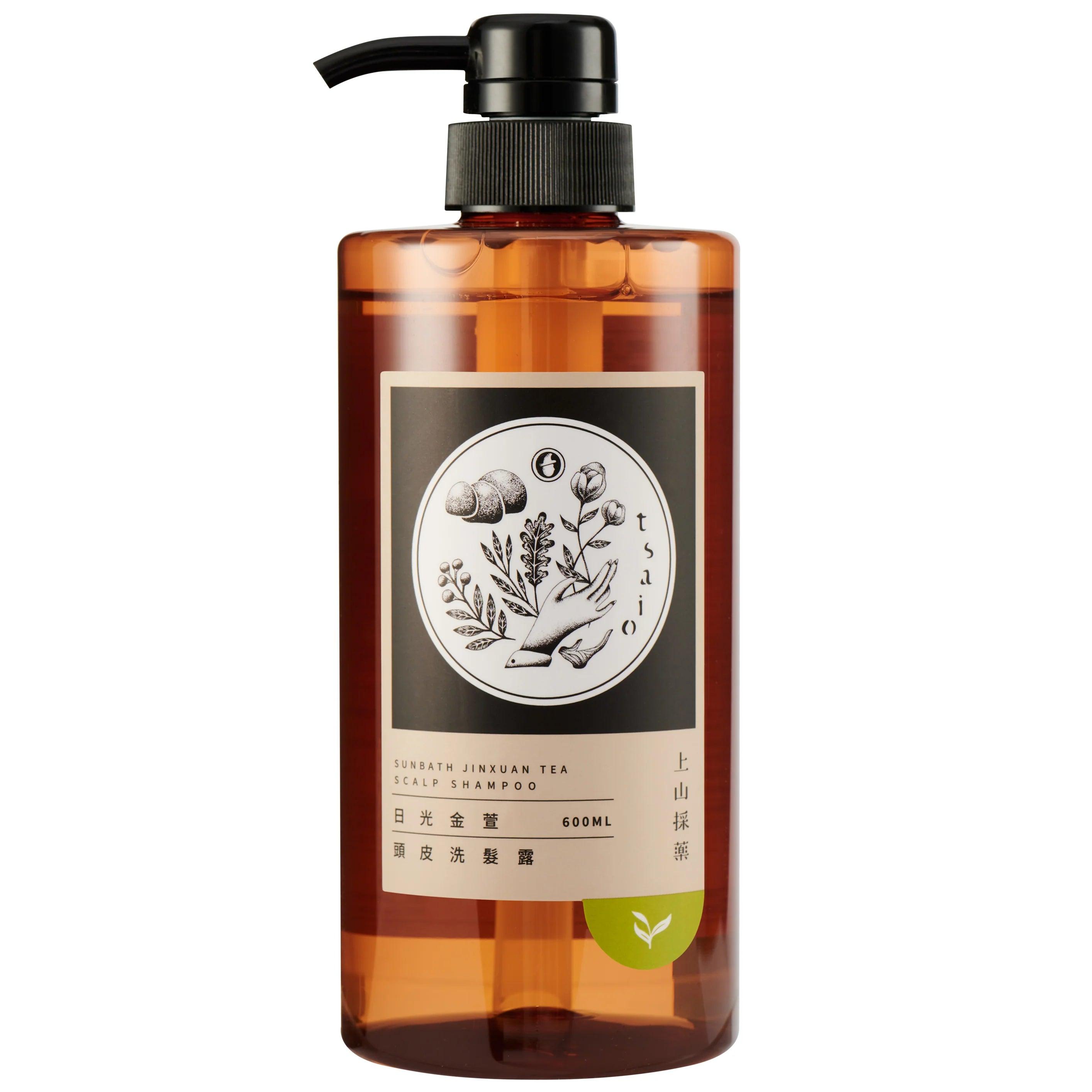 Tsaio Sunbath Junzuan Tea Scalp Shampoo 600ml - J Mart