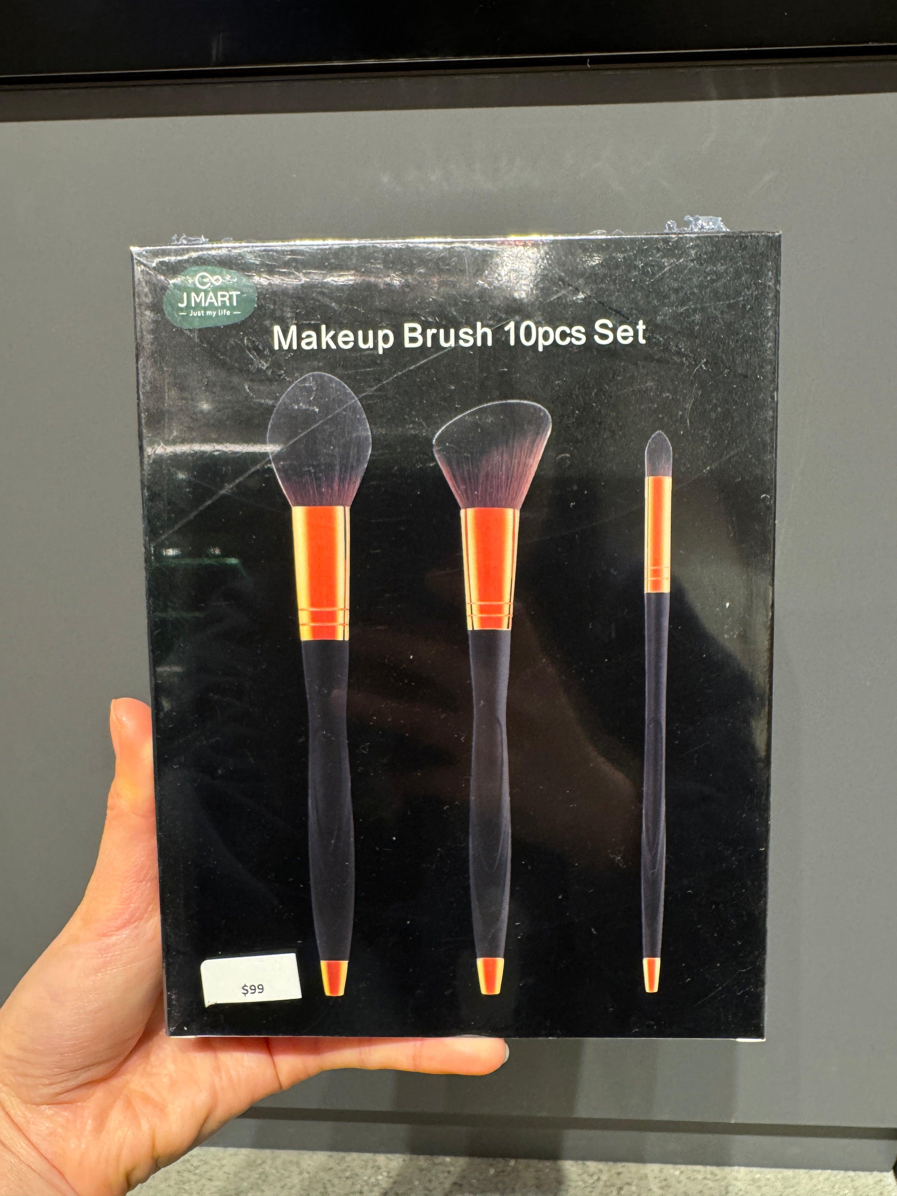 J MART makeup brush 10pc set - J Mart