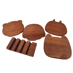 Wooden animal pads set - J Mart