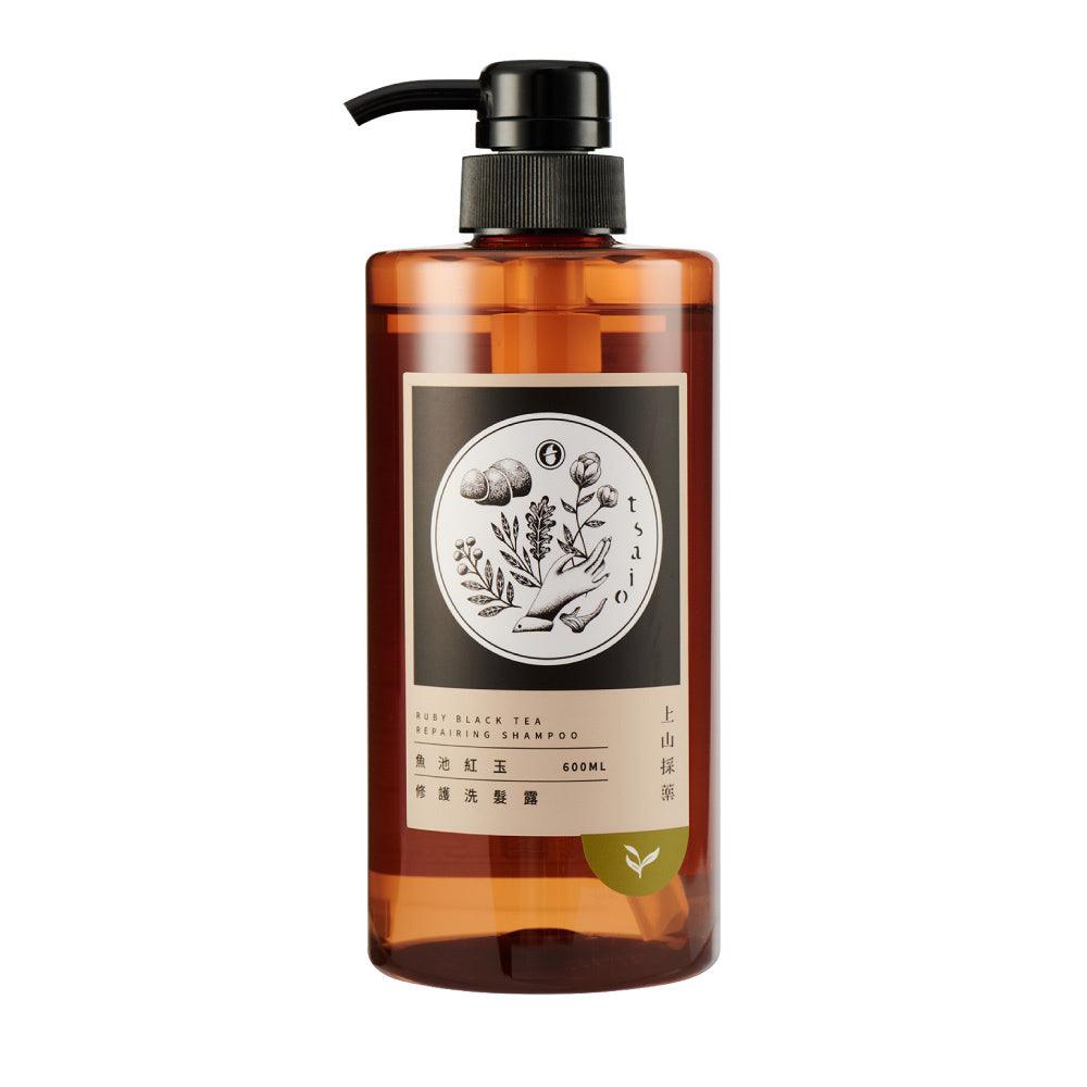 Tsaio Ruby Black Tea Repairing Shampoo 600ml - J Mart