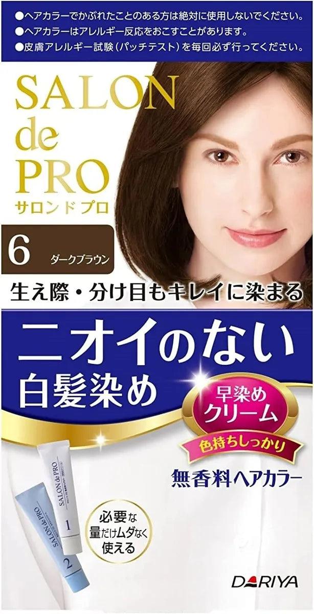 Dariya Salon de Pro gray hair cream colour 6 - J Mart